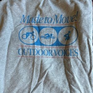 outdoor voices “made to move” crewneck